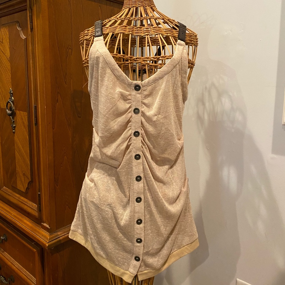 Lightweight sweater tank